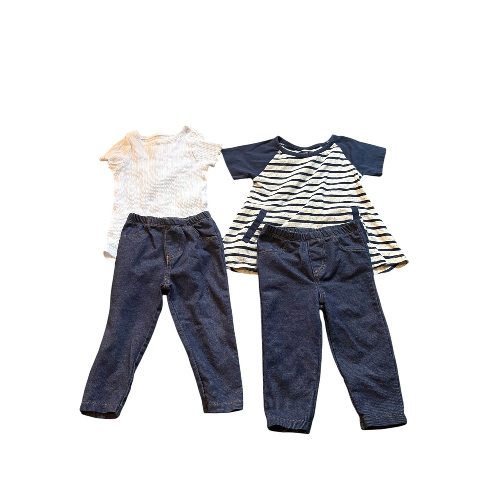 12 Month Baby Clothing Lot Carter's Falls Creek Pants Tunic Bodysuit‎